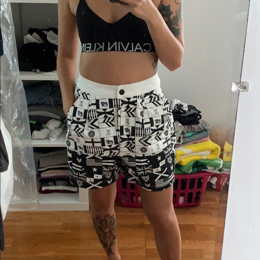 Reebok x Melody Ehsani high waist shorts